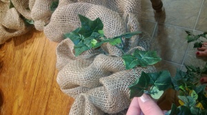 weave ivy garland